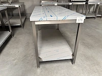 Rvs werktafel 180x70cm - afbeelding 2 van  4