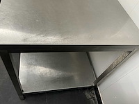 Rvs werktafel 200cm - afbeelding 3 van  7