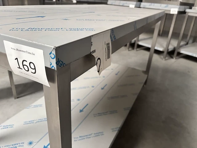 Rvs werktafel 200x70cm - afbeelding 3 van  3