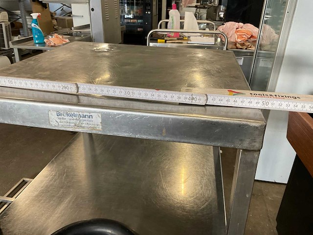 Rvs werktafel (2x) - afbeelding 4 van  12