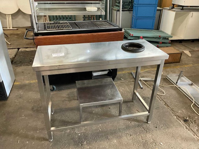 Rvs werktafel (2x) - afbeelding 1 van  12