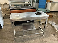 Rvs werktafel (2x) - afbeelding 1 van  12