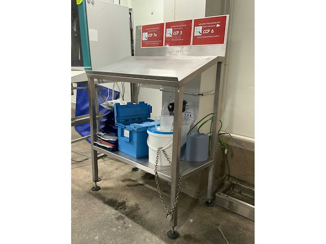 Rvs werktafel (2x) - afbeelding 2 van  4