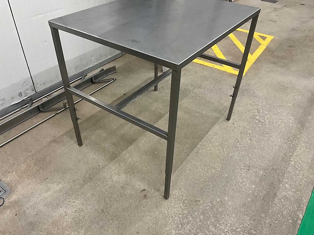 Rvs werktafel (2x) - afbeelding 2 van  4