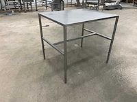 Rvs werktafel (2x) - afbeelding 3 van  4