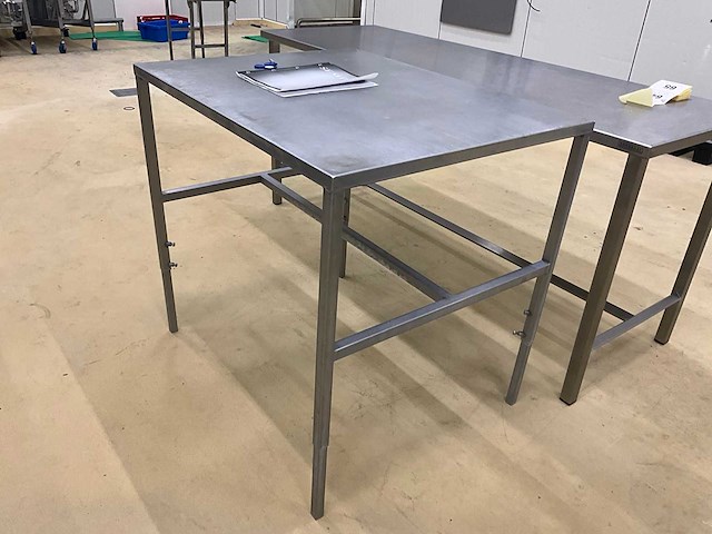 Rvs werktafel (2x) - afbeelding 4 van  6