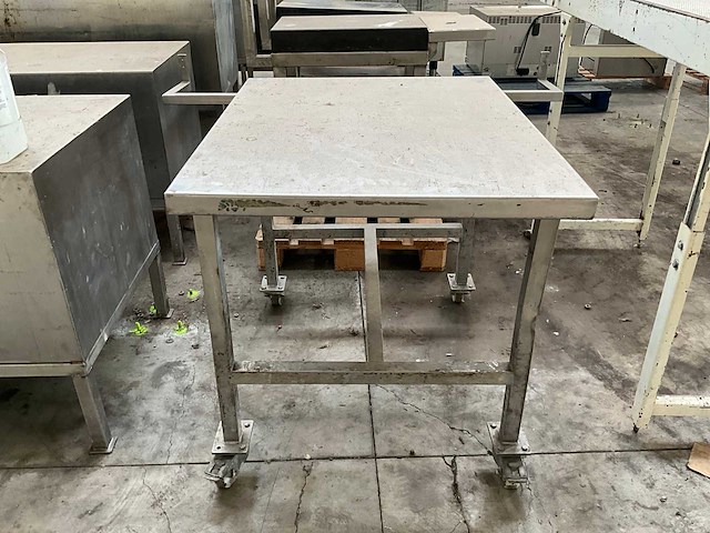 Rvs werktafel (3x) - afbeelding 4 van  7