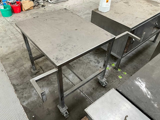 Rvs werktafel (3x) - afbeelding 5 van  7