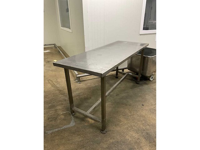 Rvs werktafel (3x) - afbeelding 3 van  6