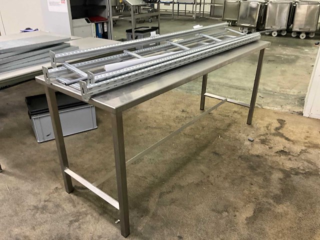 Rvs werktafel (3x) - afbeelding 4 van  6