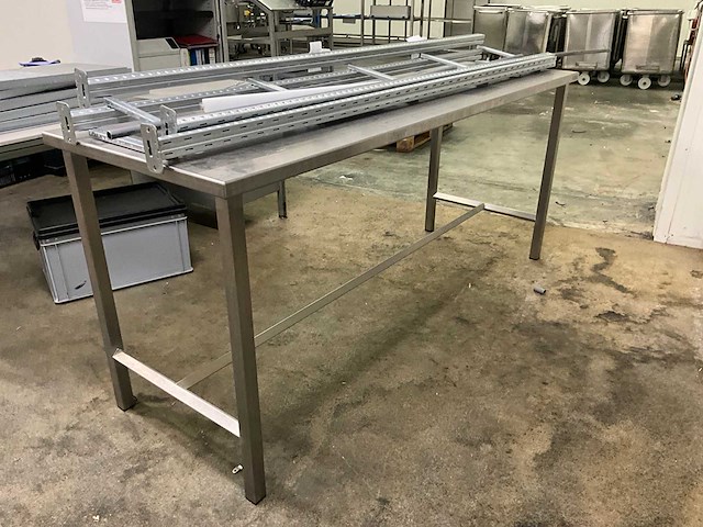 Rvs werktafel (3x) - afbeelding 5 van  6