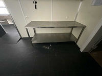 Rvs werktafel (3x) - afbeelding 2 van  7