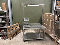 Rvs werktafel (3x) - afbeelding 1 van  7