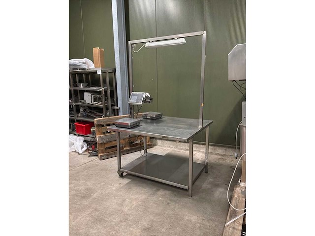 Rvs werktafel (3x) - afbeelding 2 van  7