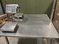 Rvs werktafel (3x) - afbeelding 3 van  7