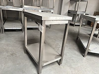 Rvs werktafel 50x70cm