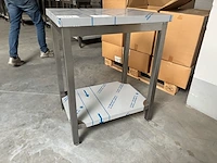 Rvs werktafel 50x70cm