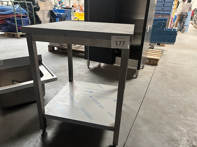 Rvs werktafel 80x70cm - afbeelding 1 van  2