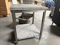 Rvs werktafel 80x70cm - afbeelding 2 van  2