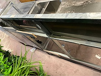 Rvs werktafel en spoeltafel (x5) - afbeelding 6 van  7