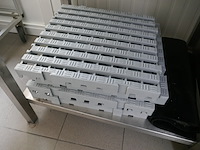 Rvs werktafel met bodemschap + 4 kunststoftegels - afbeelding 3 van  3