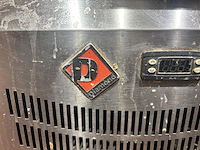Rvs werktafel met koelin diamond - afbeelding 2 van  4