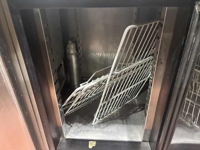 Rvs werktafel met koelin diamond - afbeelding 3 van  4
