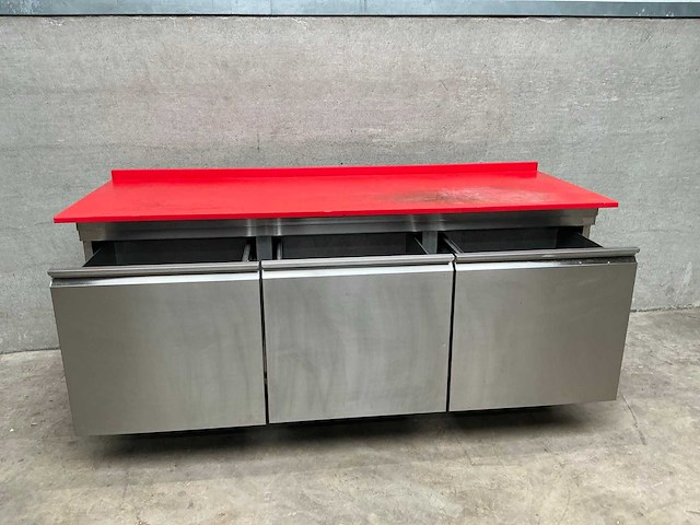 Rvs werktafel met kunststof snijblad - afbeelding 5 van  5