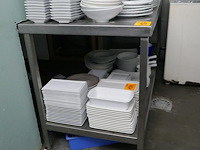Rvs werktafel met onderstel - afbeelding 4 van  4
