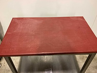 Rvs werktafel met teflon blad rvs werktafel - afbeelding 2 van  2