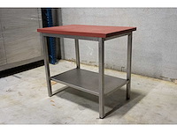 Rvs werktafel met teflon blad - afbeelding 3 van  3