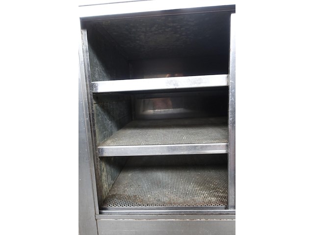 Rvs werktafel met warmtekast cmc - afbeelding 3 van  7
