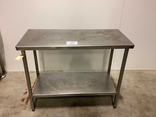 Rvs werktafel rvs werktafel - afbeelding 1 van  2