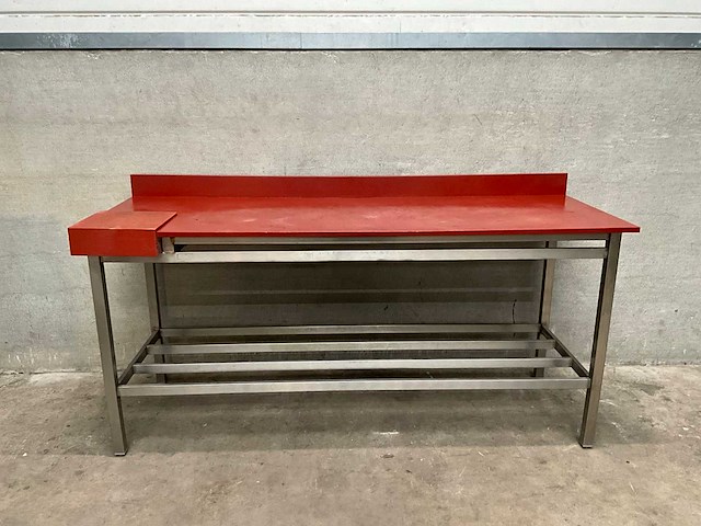 Rvs werktafel snijtafel - afbeelding 2 van  3