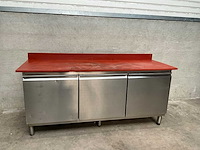 Rvs werktafel snijtafel - afbeelding 2 van  4