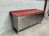 Rvs werktafel snijtafel - afbeelding 1 van  4