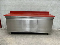 Rvs werktafel snijtafel - afbeelding 1 van  3