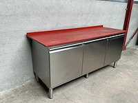 Rvs werktafel snijtafel