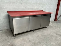 Rvs werktafel snijtafel