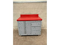 Rvs werktafel snijtafel - afbeelding 1 van  3