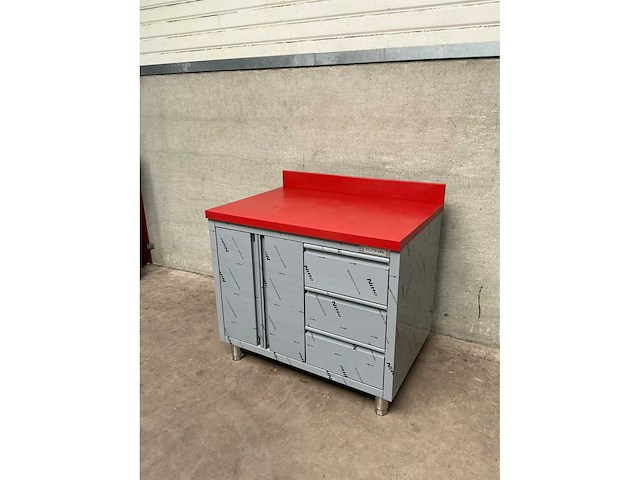 Rvs werktafel snijtafel - afbeelding 2 van  3