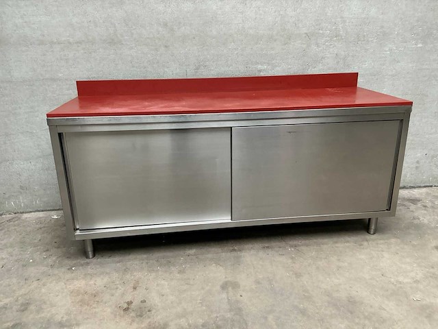 Rvs werktafel snijtafel - afbeelding 2 van  5