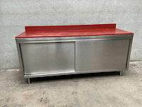 Rvs werktafel snijtafel - afbeelding 2 van  5