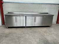 Rvs werktafel werkkast - afbeelding 2 van  5