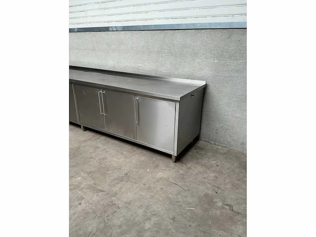 Rvs werktafel werkkast - afbeelding 3 van  5