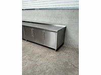 Rvs werktafel werkkast - afbeelding 3 van  5