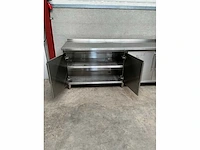 Rvs werktafel werkkast - afbeelding 4 van  5
