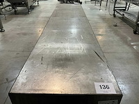 Rvs werktafel - afbeelding 2 van  4