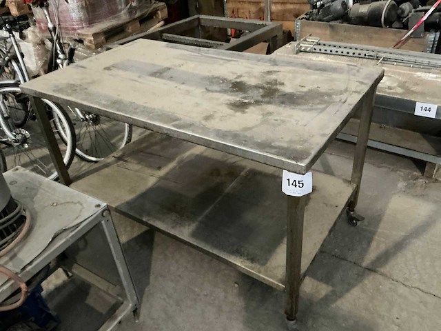 Rvs werktafel - afbeelding 2 van  3