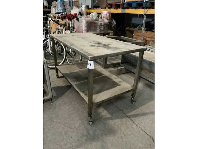 Rvs werktafel - afbeelding 3 van  3